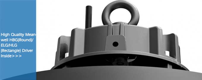 motorista alto Pluggable Optional de Meanwell HBG ELG HLG da eficiência da baía 160LPW do UFO do sensor de movimento de 200W HB4 5 anos de garantia