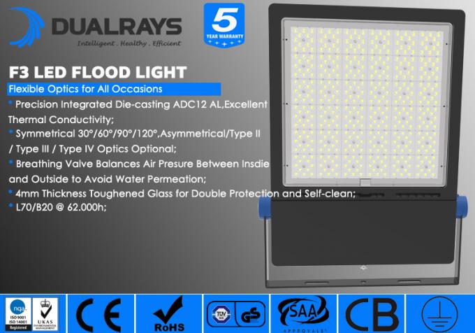 IP65 exterior 50W 120LPW SMD3030 conduziu a luz de inundação 1 da segurança