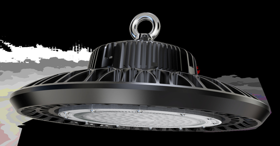 Luz alta da baía do diodo emissor de luz do UFO 5 anos de garantia com o sensor de movimento Pluggable para o armazém e para encontrar toda a certificação do diodo emissor de luz