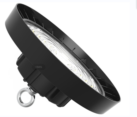 Luz alta da baía do UFO de Dimmable 100W 150W 200W IP65 da proteção de IP66 e de IP69K para a fábrica do alimento