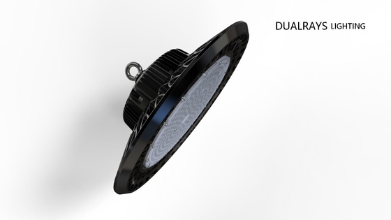 Luminaire alto AC90V~305V do poder superior da luz IP66 IK08 da baía do diodo emissor de luz do UFO 140LM/W