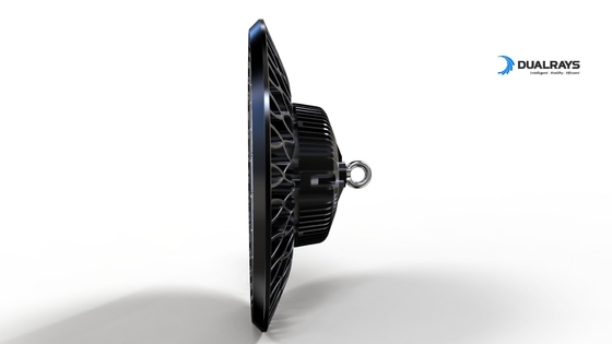 Luminaire alto AC90V~305V do poder superior da luz IP66 IK08 da baía do diodo emissor de luz do UFO 140LM/W