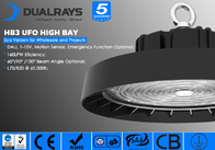 Luz alta Pluggable inovativa da baía do UFO do diodo emissor de luz do sensor de movimento de DUALRAYS HB4 com ângulo de feixe 110° de 60° 90°
