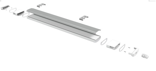 Luz da prova úmida do diodo emissor de luz de Dualrays D2.5 120LPW SMD2835 40W