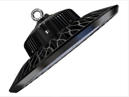 Luz alta SMD3030 140LPW IP65 IK10 300W RAL9017 da baía do diodo emissor de luz