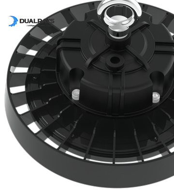 Motorista alto opcional da luz 100W 140LPW IP65 IK08 Meanwell da baía do UFO do diodo emissor de luz do ângulo de feixe