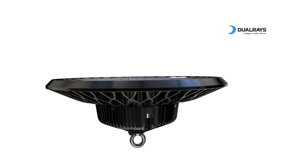 A baía alta industrial do UFO IP65 conduziu os dispositivos elétricos de iluminação 150W que fundem Al Housing