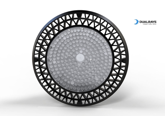 A baía alta industrial do UFO IP65 conduziu os dispositivos elétricos de iluminação 150W que fundem Al Housing