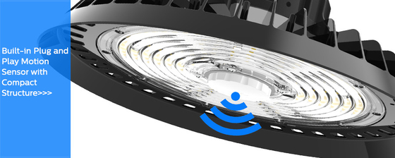 A baía alta do UFO ilumina o supermercado do armazém da fábrica de 100Watt 140LPW aplicado