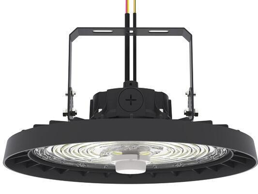 HB3H DIP Comutação de energia e 3CCT UFO LED High Bay Light 100W 150LPW com função de emergência opcional