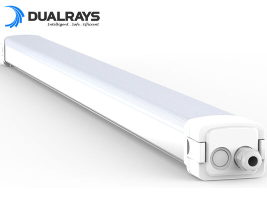 Lâmpada LED à prova de umidade com potência comutável DIP e CCT para controlo flexível da iluminação em estacionamento e ambientes