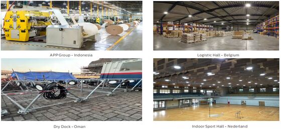 Armazém da estação de ônibus do alojamento do PC do AL da luz da prova do diodo emissor de luz do motorista livre da cintilação tri