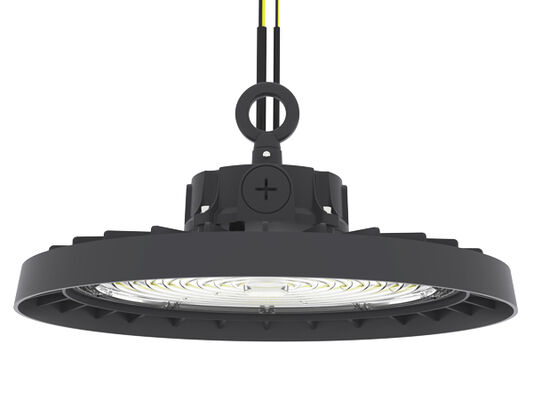HB3H DIP Comutação de energia e 3CCT UFO LED High Bay Light 100W 150LPW com 20W/30W @ 3 horas Função de emergência opcional