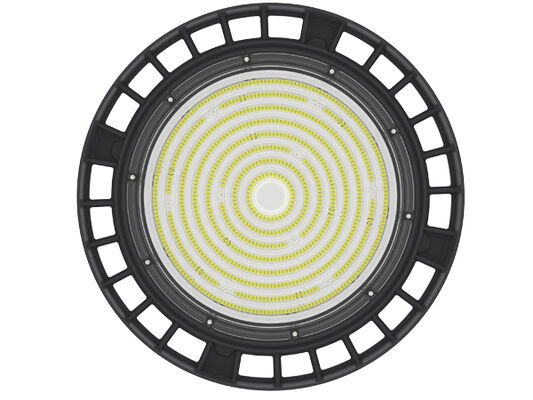 HB3H DIP Comutação de energia e 3CCT UFO LED High Bay Light 100W 150LPW com 20W/30W @ 3 horas Função de emergência opcional