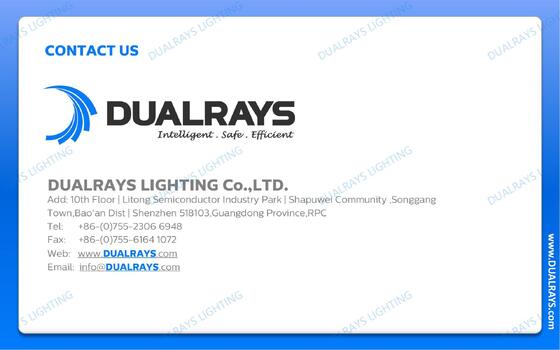 DUALRAYS Europe Stocking LED Triproof Light Envio direto dos Países Baixos dentro de 3 dias úteis e desfrute de manutenção e reparação local após o serviço de vendas