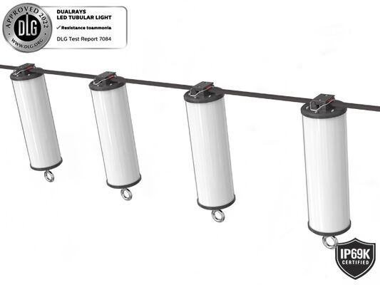 Série luz exterior e interna 160LMW 5ft de 50W de Dualrays D2 do diodo emissor de luz tri da prova do diodo emissor de luz do sarrafo por muito tempo