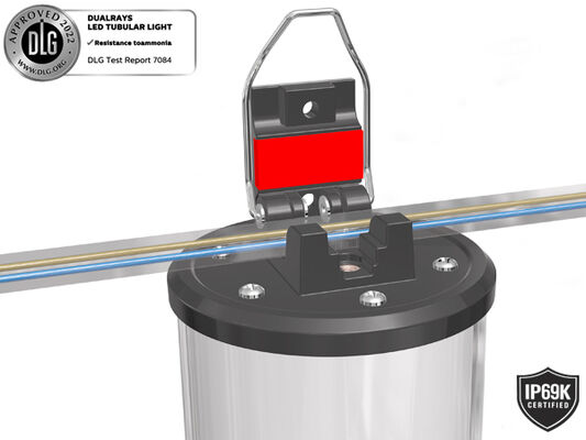 15W IP66/IP69K 140lm/W Luz de trabalho portátil LED para iluminação marítima e temporária