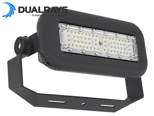 Holofote LED marinho de 50 W com suporte e hardware de aço inoxidável 316 para sistema de controle zigbee sem fio de resistência máxima a Corroston