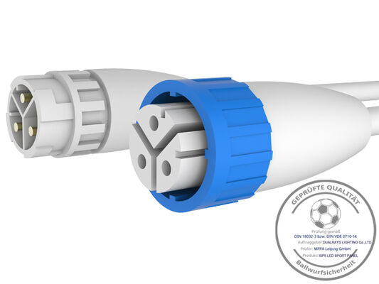 O diodo emissor de luz de Dualrays 200W ostenta a deterioração à terra da luminosidade reduzida dos projetores IP66 Waterpoof
