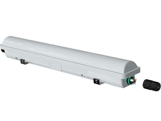 Luminária LED à prova de umidade D1 20W - 60W 160LPW para indústria de processamento de alimentos - HACCP