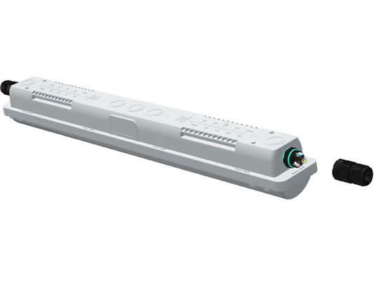 Luminária LED à prova de umidade D1 20W - 60W 160LPW para indústria de processamento de alimentos - HACCP