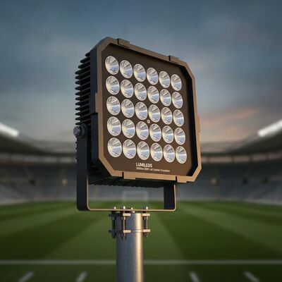 Luminária LED à prova de umidade D1 20W - 60W 160LPW para indústria de processamento de alimentos - HACCP