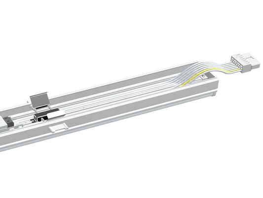 Módulo de luz linear LED universal Click-fast 75W DIP Switchable, compatível com quase todos os sistemas de trilhos existentes nos últimos 25 anos, solução de retrofit perfeita para substituir os antigos 2 x 36w