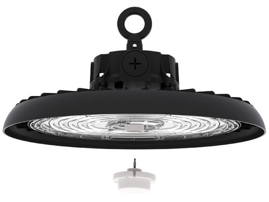 HB3 DIP Switchable Power e 3CCT UFO LED Highbay Light Delivery com ON-OFF | Escurecimento 1-10V | DALI-2 | Serviço pós-venda Zigbee Dimming Control na Europa