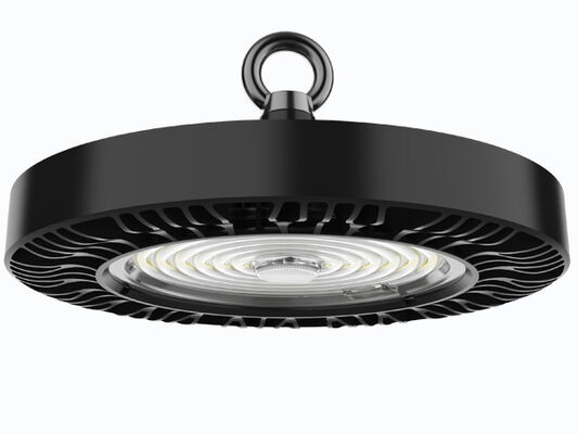 100W 150W 200W 150lm/W DUALRAYS ILUMINAÇÃO HB4H UFO LED High Bay Light IP65 IK08 Lâmpada industrial de armazém com opção de sensor