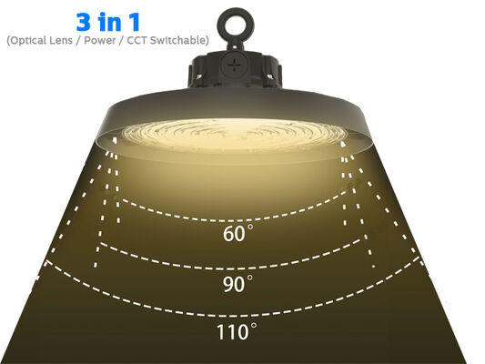 Estoque na UE 30000 Lumen 100w 150w 200W 240W DUALRAYS ILUMINAÇÃO HB5 UFO Led Hangar High Bay Lighting para armazém