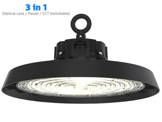 O dado alto da luz da baía do diodo emissor de luz do UFO de AC100~240V moldou a fonte luminosa de alumínio 50/60Hz de IP65 LUMILEDS
