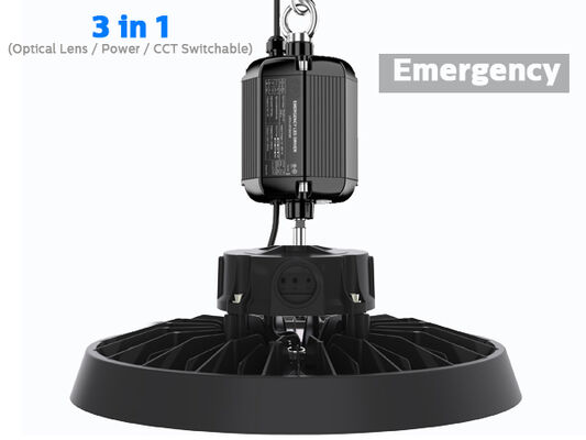 O dado alto da luz da baía do diodo emissor de luz do UFO de AC100~240V moldou a fonte luminosa de alumínio 50/60Hz de IP65 LUMILEDS