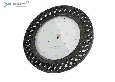 a luz alta Bell IP65 IK08 da baía do UFO de 100W 140LPW morre dissipação do AL do molde grande