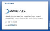 Eficiência 0-10V DALI Dimming da luz 4ft 40W 160LPW da prova do diodo emissor de luz de DUALRAYS D5 tri