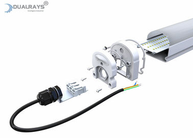 Anos da luz 40W IP66 da prova do diodo emissor de luz da eficiência 160LPW os tri 5 garantem a emergência que escurece para a garagem subterrânea