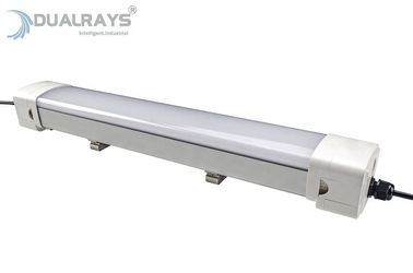 O alojamento durável conduziu a estação de ônibus do trem da prova 160LPW 80W IP65 IK08 do vapor do dispositivo elétrico claro