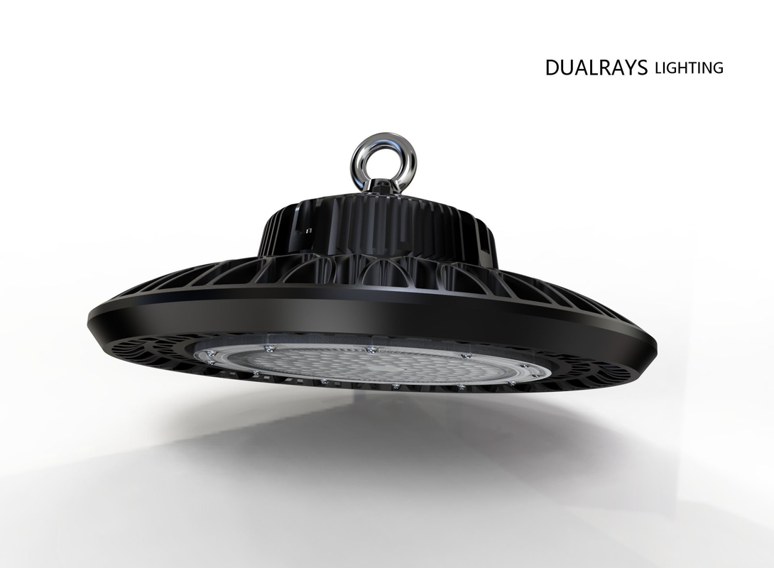 Alumínio de carcaça alto Shell do dado da luz 50/60Hz da baía do diodo emissor de luz do UFO de Philip Lumileds IP66