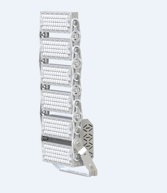 Esportes exteriores do diodo emissor de luz de Dimmable da luz de inundação de DUALRAYS 100W F4 que iluminam IP66 impermeável