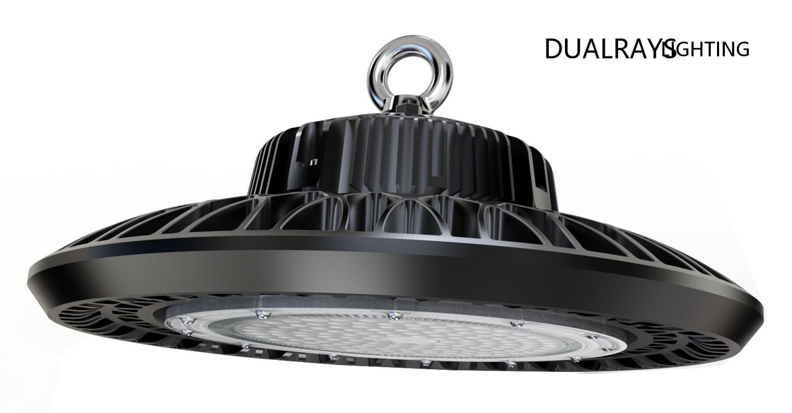O supermercado alto do armazém da fábrica de Bell 100Watt 140LPW das luzes da baía do UFO aplicou-se