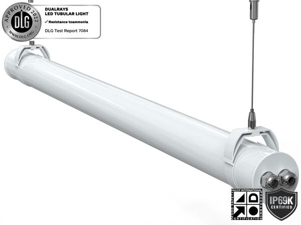 1.2m 40W TB7 LED Luz Tubular Ant-UV Amônia Para Agricultura DIP Comutação de Potência e 3CCT