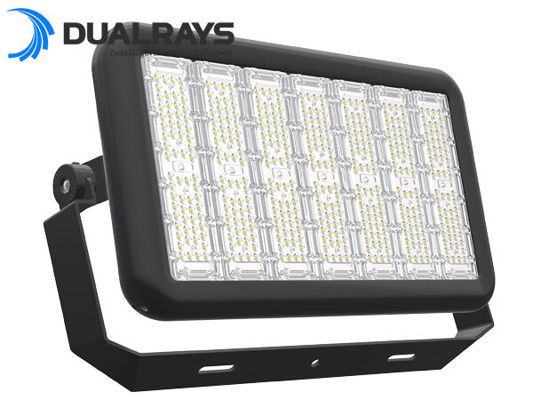 Luminária esportiva LED modular de 500W com controle sem fio Zigbee e classificação IP66 para esportes ao ar livre