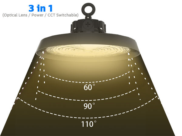 Estoque na UE 30000 Lumen 100w 150w 200W 240W DUALRAYS ILUMINAÇÃO HB5 UFO Led Hangar High Bay Lighting para armazém