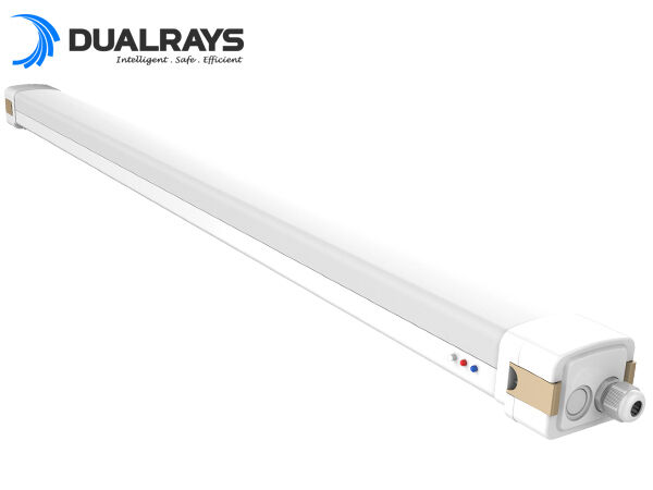 Luminária Linear de Vapor de 1200mm e 50W, Luminária Pendente Linear, Luz LED Tri-Proof IP65/Lâmpadas Tri-Resistentes