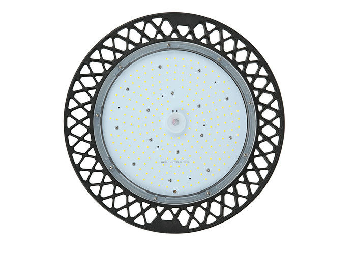 o PC alto de Bell 140LPW DALI PIR Dimming Meanwell LUXEON da luz da baía do UFO 240W endurece de vidro