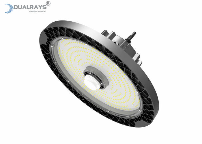 Luz alta da baía do UFO da série de Dualrays HB4 com o sensor de movimento Pluggable no armazém holandês