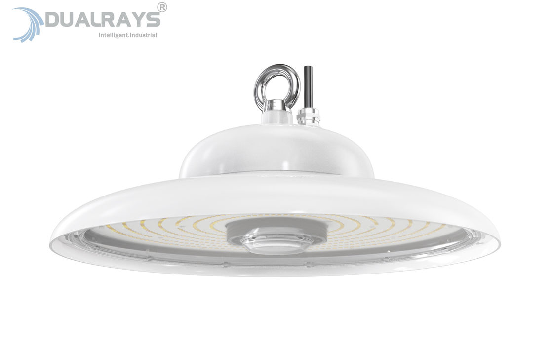 Luz alta da baía do UFO de Dimmable 100W 150W 200W IP65 do sensor do movimento e da luz do dia para a fábrica do alimento