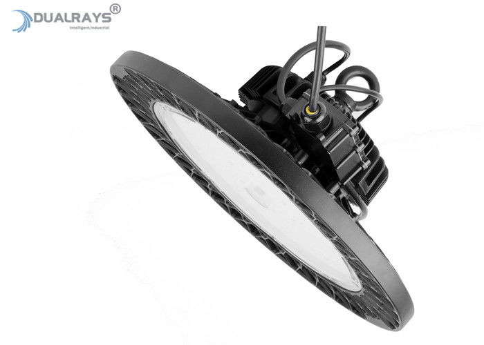 O UFO do poder superior HB5 de Dualrays 300W conduziu o dado alto do ângulo de feixe 120° da luz 60° 90° da baía moldou 50/60hz de alumínio