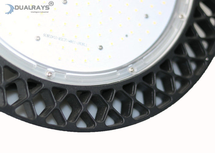 100W BURRO SMD3030 IK08 impermeável dos CB do CE ROHS com 5 anos de luz alta da baía do UFO da garantia