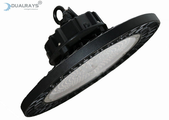 Baía alta de alumínio 200w do UFO do diodo emissor de luz do forjamento do molde 140LPW durável para o projeto