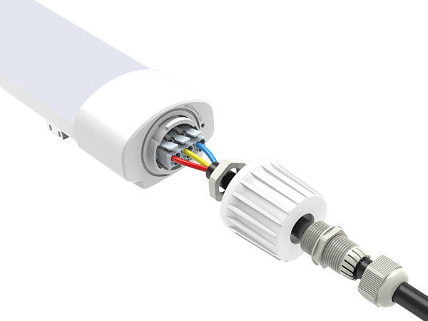 Luz de abrigo plástica completa IP66 IK10 20W 120 da prova do diodo emissor de luz tri ou fiação 160LPW fácil